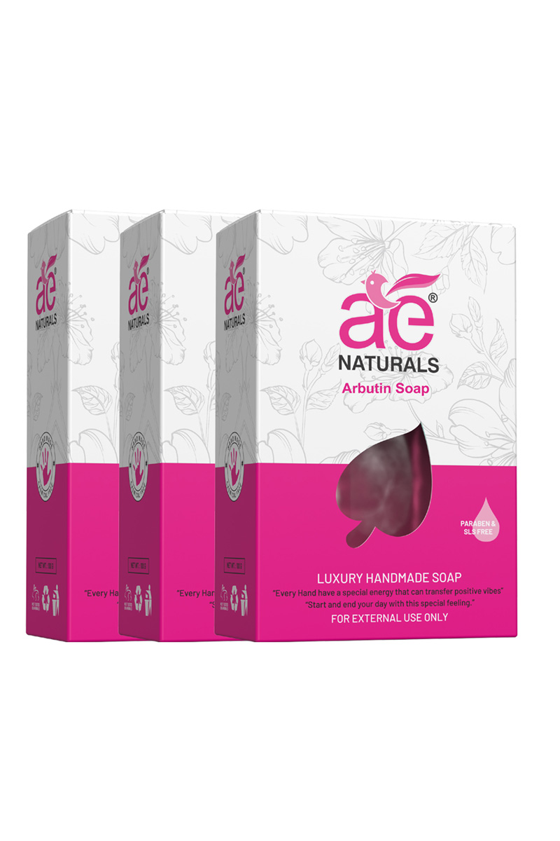 AE Naturals Arbutin Soap 100g  Pack of 3